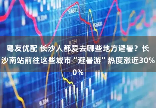 粤友优配 长沙人都爱去哪些地方避暑？长沙南站前往这些城市“避暑游”热度涨近30%