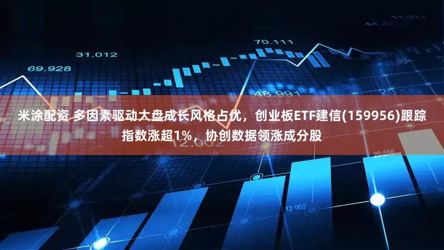 米涂配资 多因素驱动大盘成长风格占优，创业板ETF建信(159956)跟踪指数涨超1%，协创数据领涨成分股